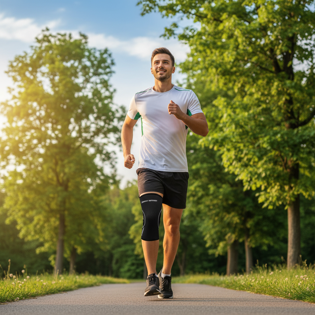 Compression Knee Sleeve — Support, Stability & Pain Relief